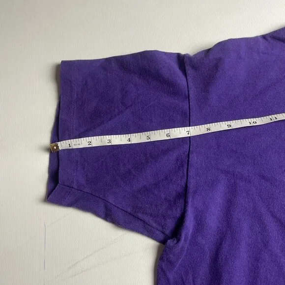 VTG 1994 Motocross Racing Purple Shirt Mens XL Canada Made (Read) - Picture 14 of 14